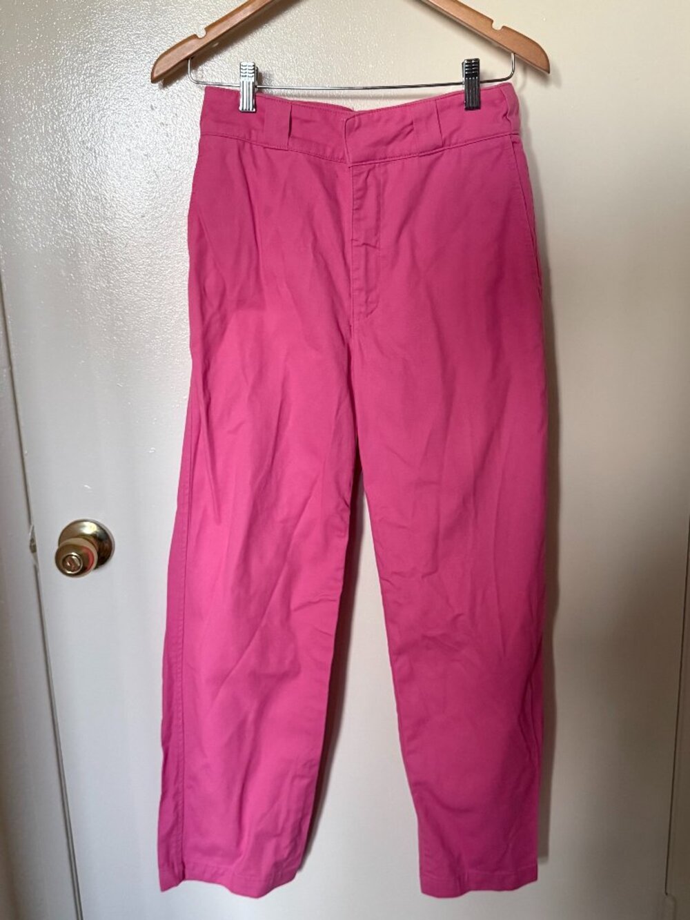 Adaptation Cruising Barbie Pink Wide Leg Denim Jeans 27